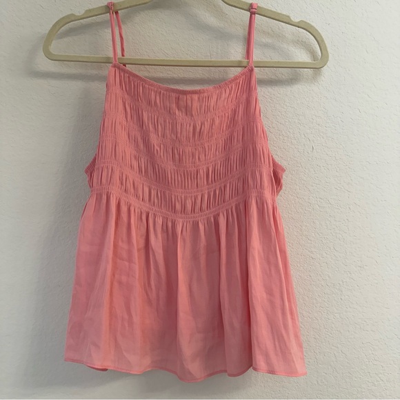 Small Pink Smocked Top - NWOT never worn - Picture 5 of 6